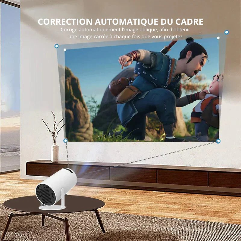 Projecteur Ultra HD - Mini projecteur portable